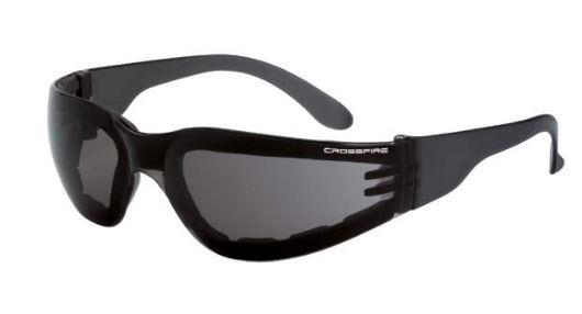 Crossfire Foam Lined Safety Glasses   – Rugged North Supply  Co.