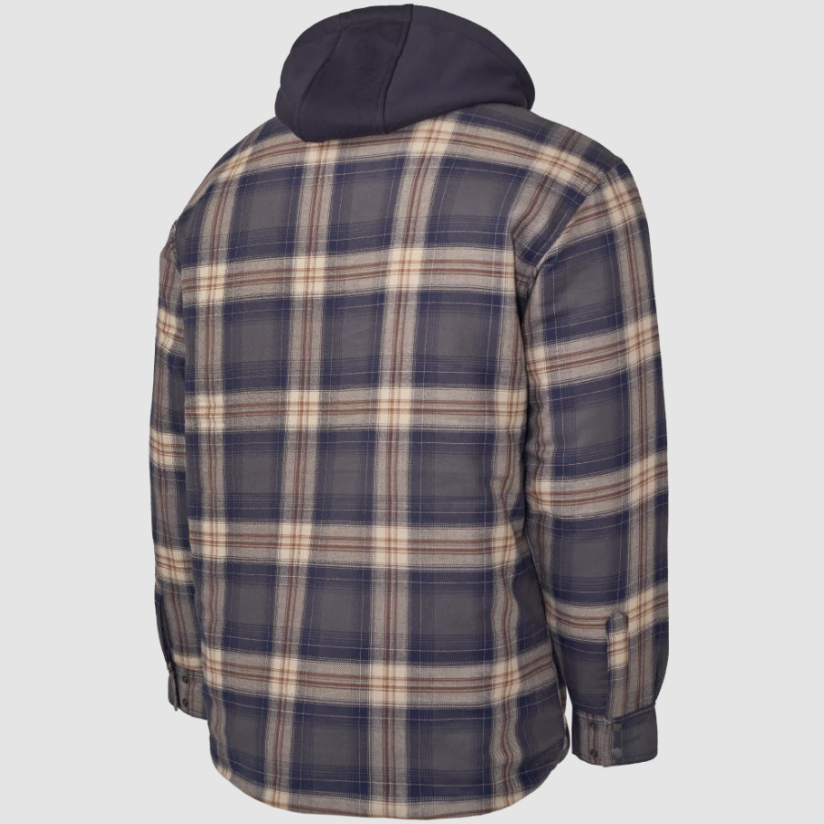 Tough Duck Mens Quilt Lined Flannel Jacket