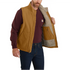 Carhartt Men's Mock-Neck Sherpa-Lined Vest