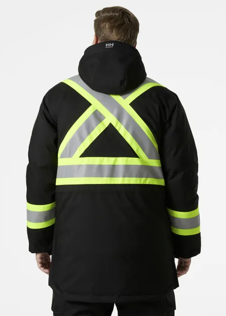 H/H Mens Alna Hi-Vis Polar Parka CSA