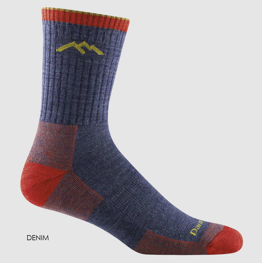 Darn Tough Mens Hike Trek Micro Crew Sock