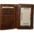 Rugged Earth Leather Tri Fold Wallet