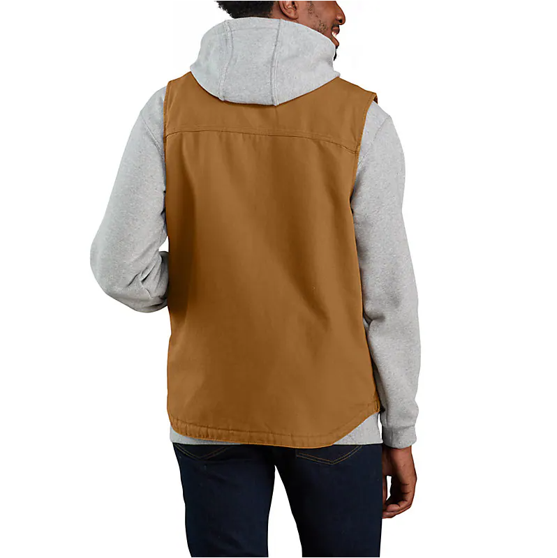 Carhartt Men's Mock-Neck Sherpa-Lined Vest