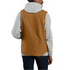 Carhartt Men's Mock-Neck Sherpa-Lined Vest