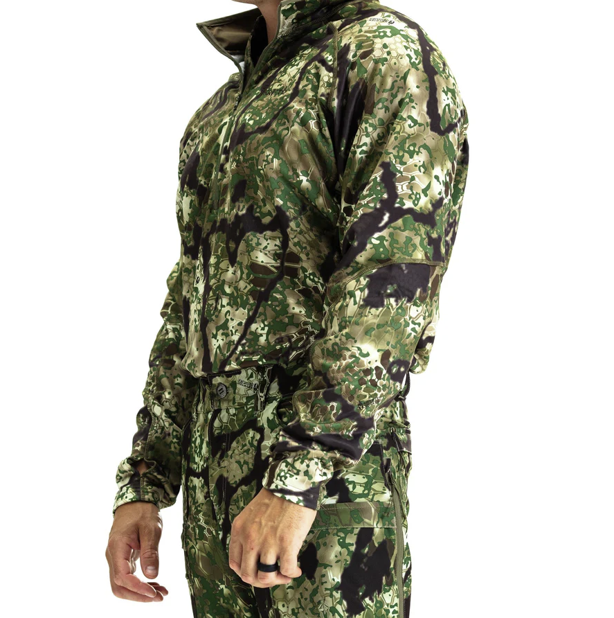 Kryptek Mens 1/2 Zip Jacket