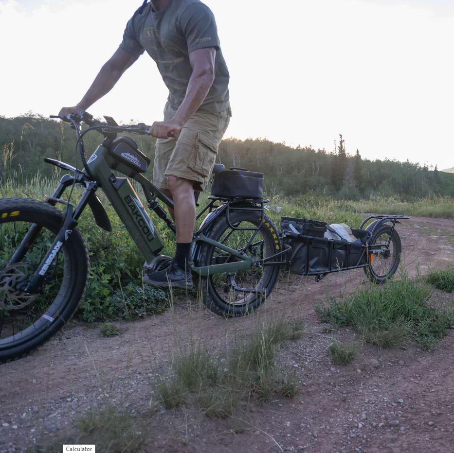 Bakcou Single Wheel Hunting Cargo Trailer