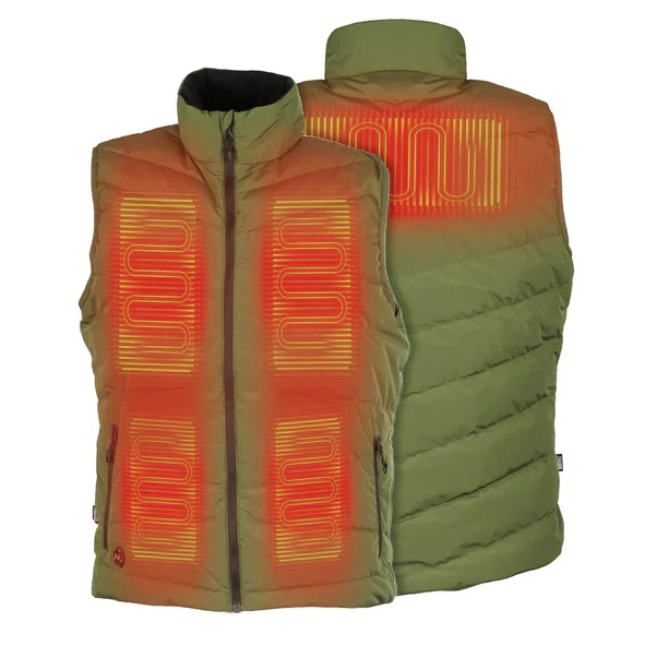 Fieldsheer Mens Crest Heated Down Vest