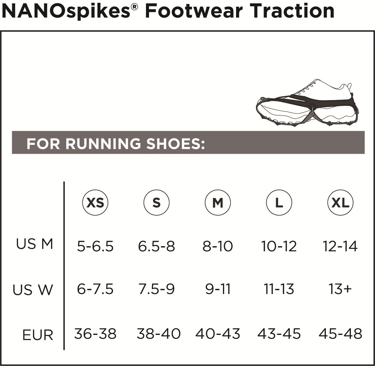 Kahtoola NANOspikes Footwear Traction