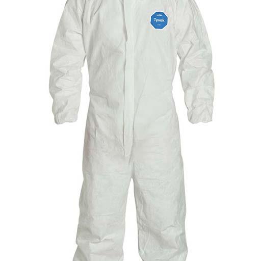 DUPONT TYVEK Disposable Coveralls MEDIUM