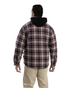 Berne Mens Quilt-Lined Hooded Shirt Jacket