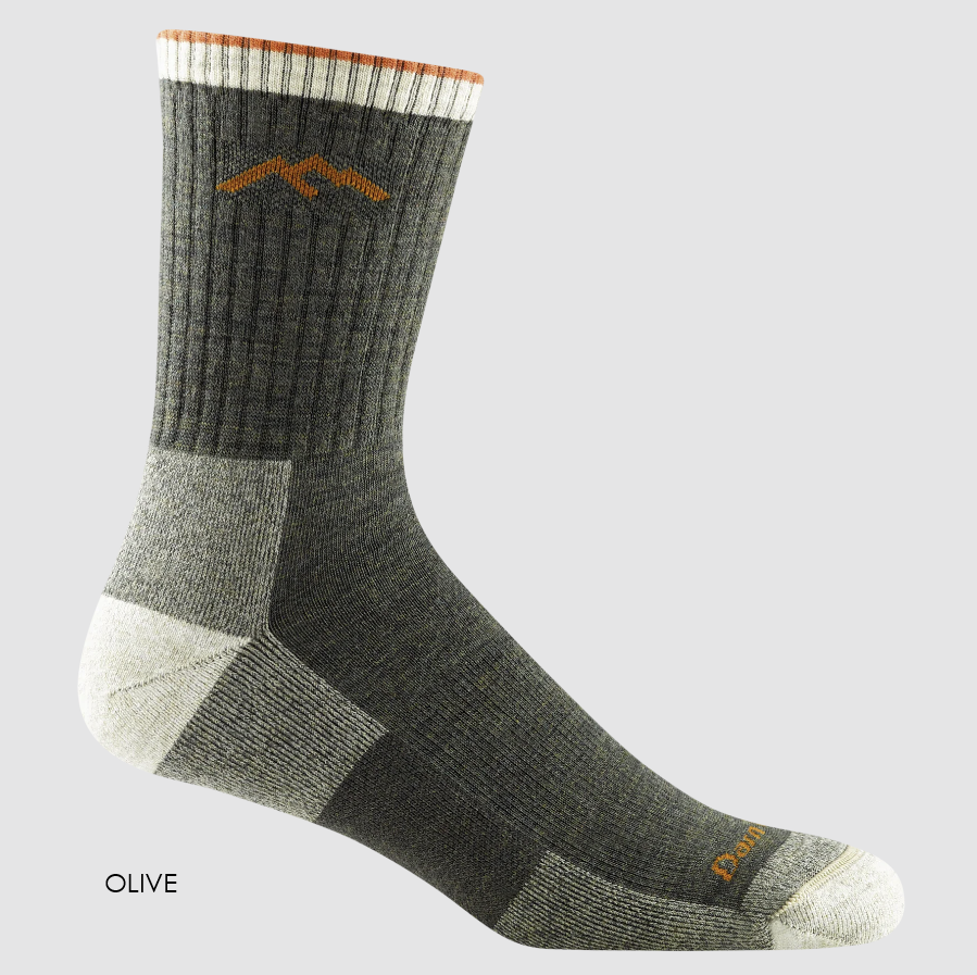 Darn Tough Mens Hike Trek Micro Crew Sock