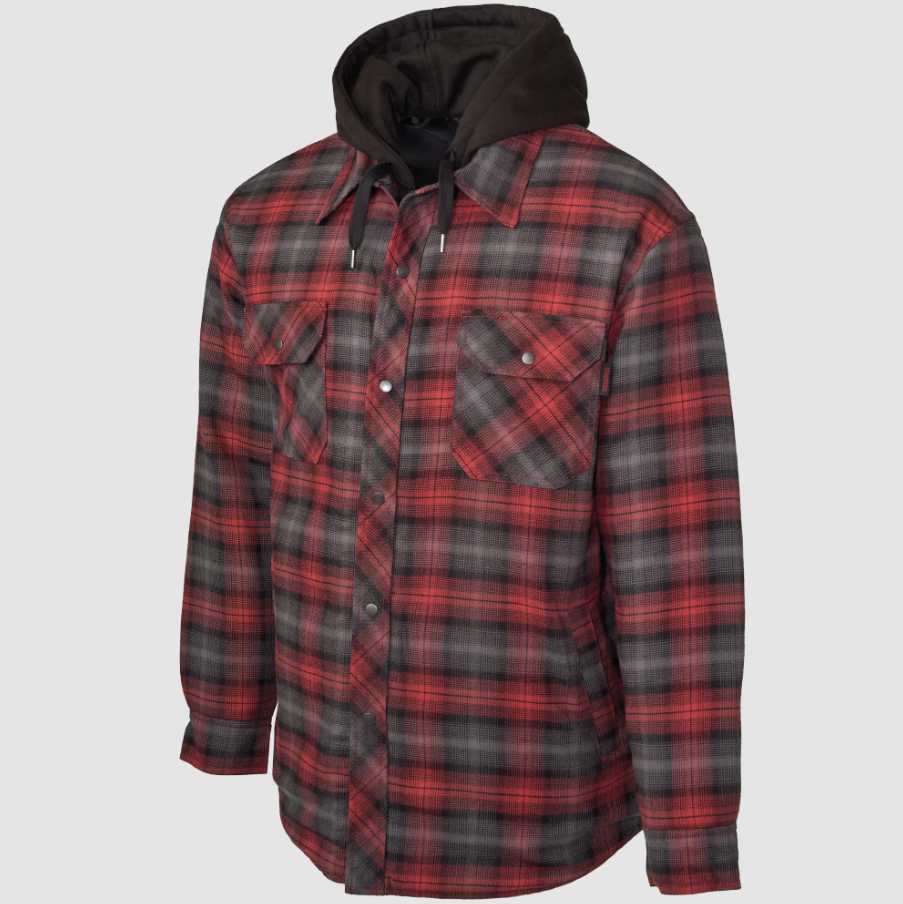 Tough Duck Mens Quilt Lined Flannel Jacket