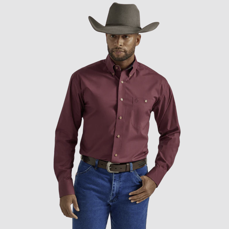 Wrangler Mens George Strait Shirt