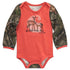 Carhartt Girls Long Sleeve Camo Doe Bodysuit