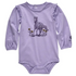 Carhartt Infant Girl's Long Sleeve Etched Horse Bodysuit