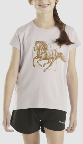 Carhartt Girls Horse Short Sleeve