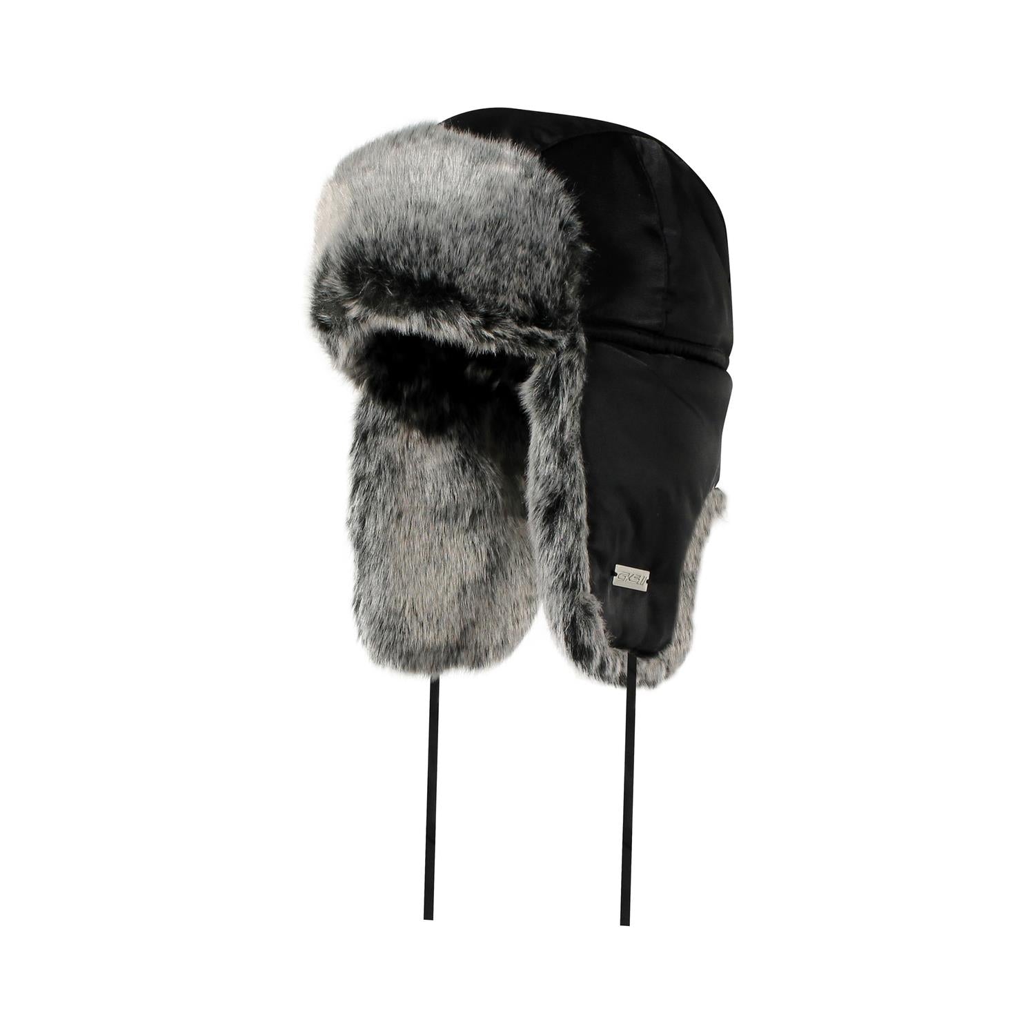 Nylon Aviator Fur Hat