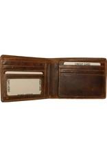 Rugged Earth Leather Bi Fold Wallet